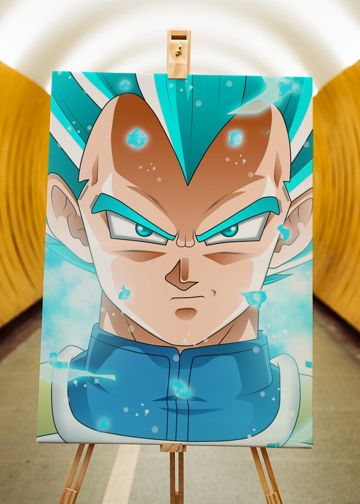 Vegeta Face Dragon Ball