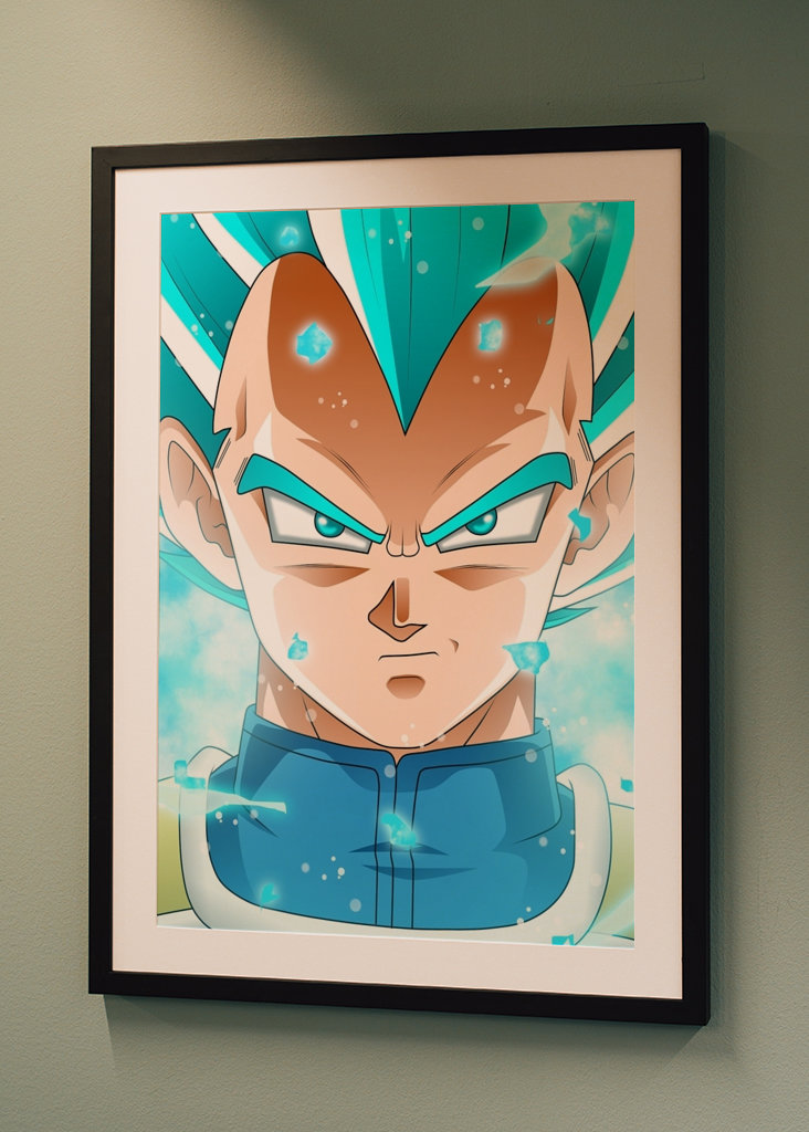 Vegeta Face Dragon Ball