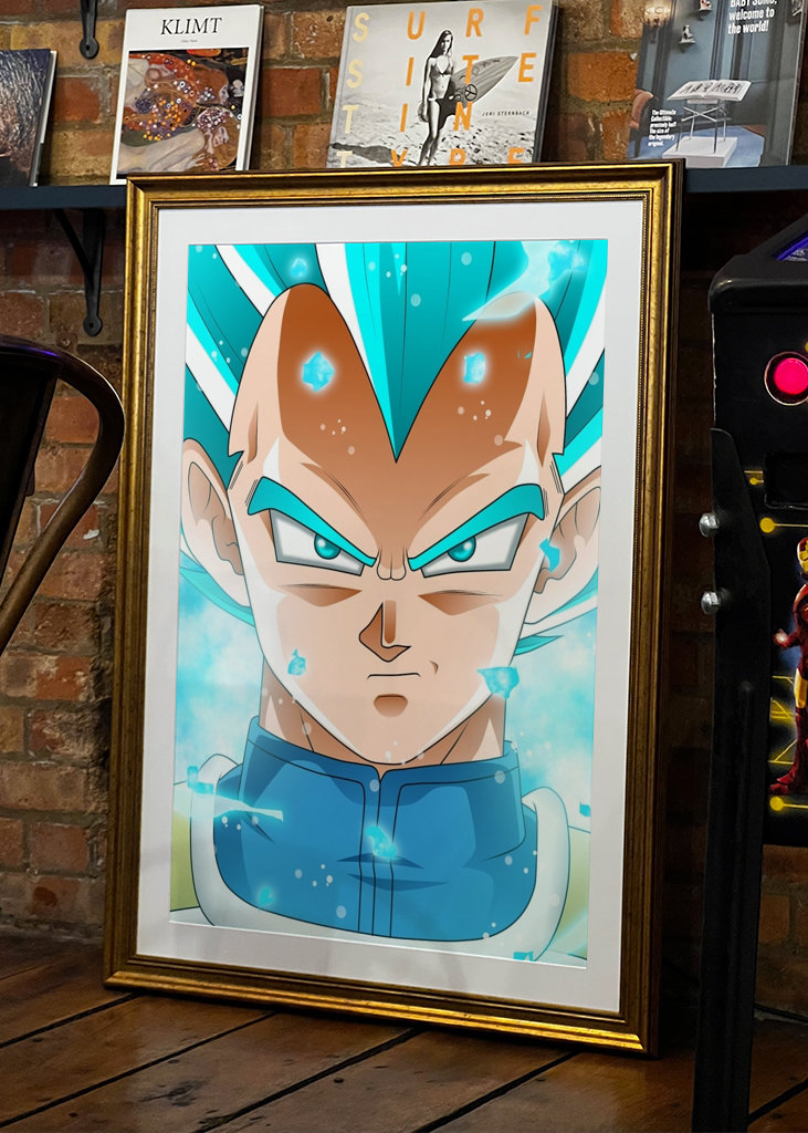 Vegeta Face Dragon Ball