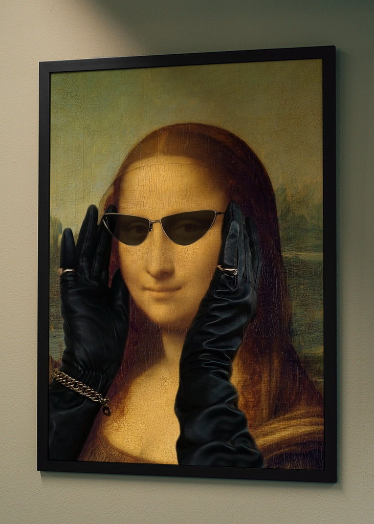 Mona mit Brille