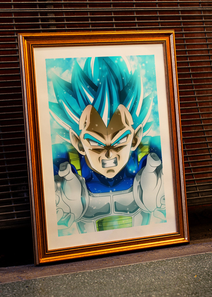 Angry Vegeta Dragon Ball