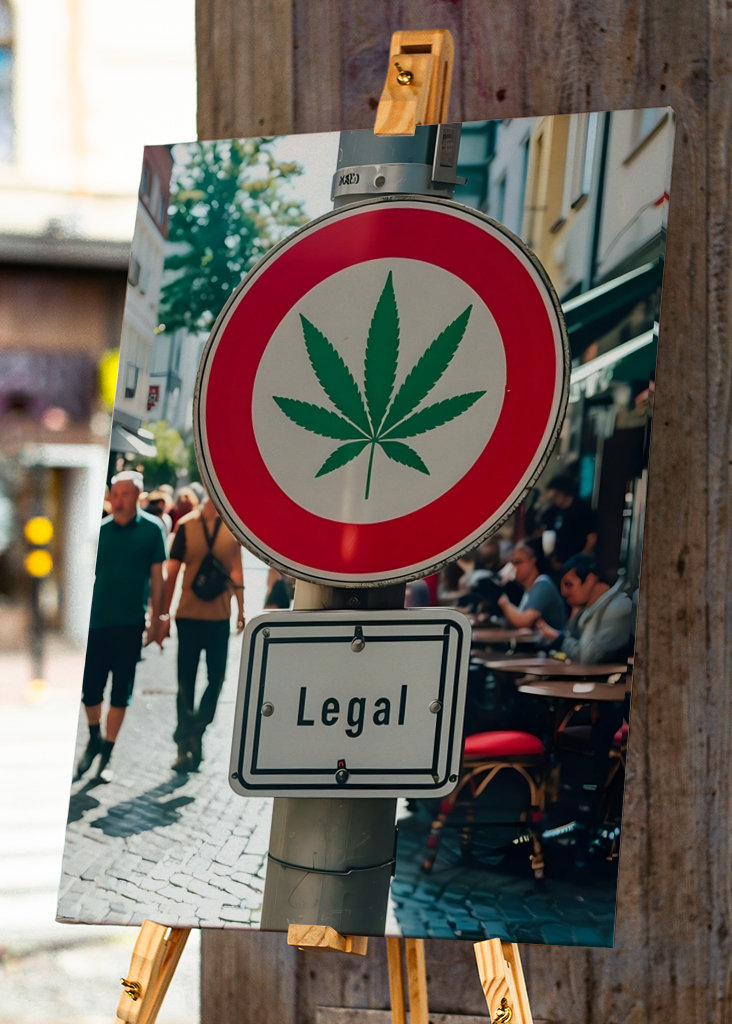 Weed legal sign