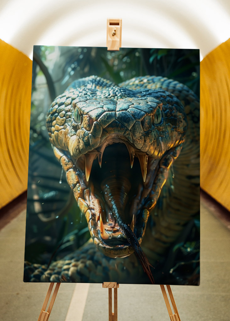 Predatory Gaze: The Serpent's