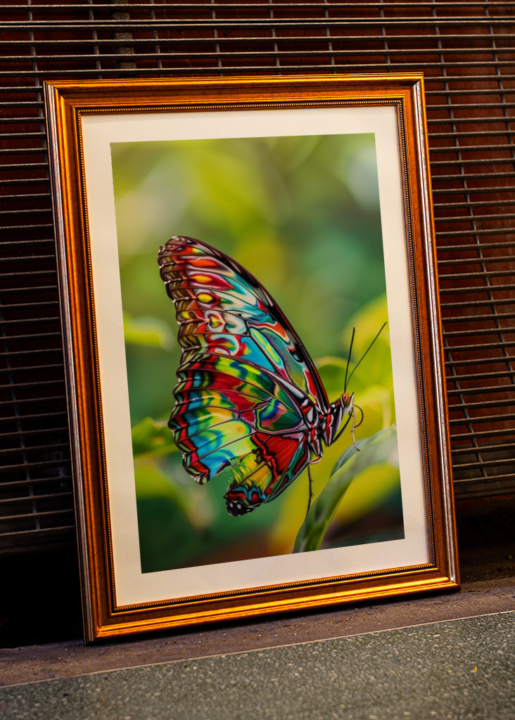 Ethereal Elegance: A Butterfly