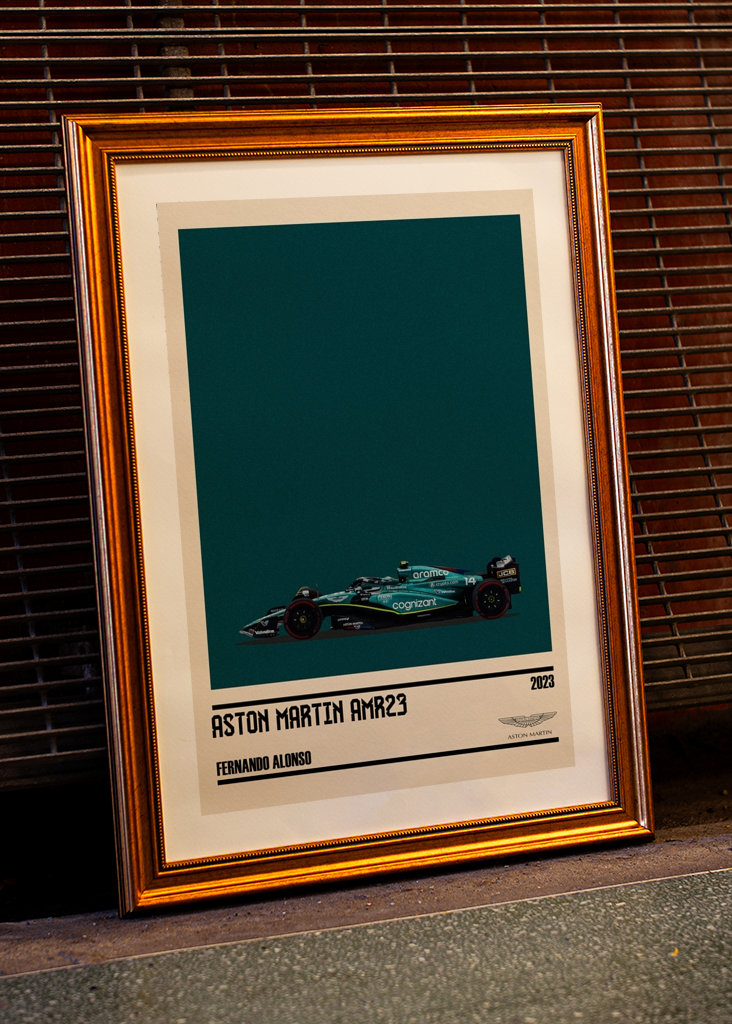 Póster de Fernando Alonso 