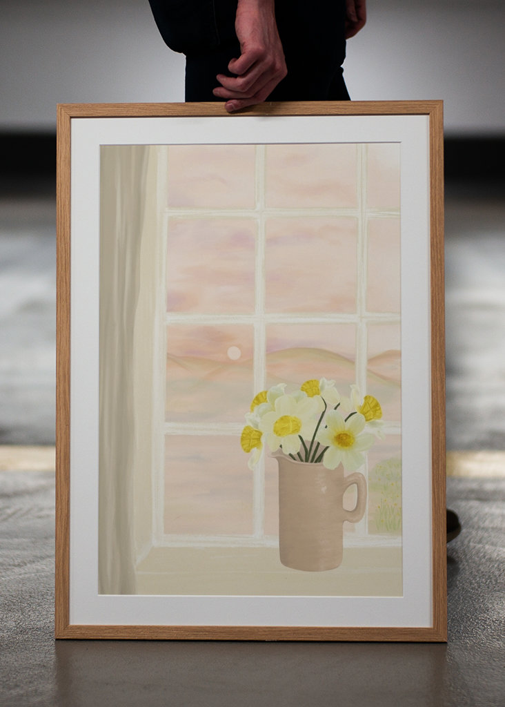 Morning glory daffodils