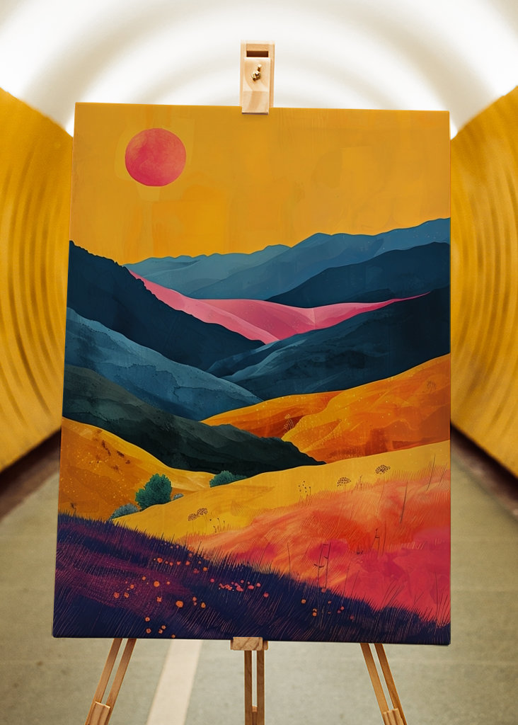 Měsíc, Krajina, Příroda, Hory 1