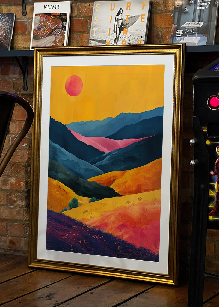 Měsíc, Krajina, Příroda, Hory 1