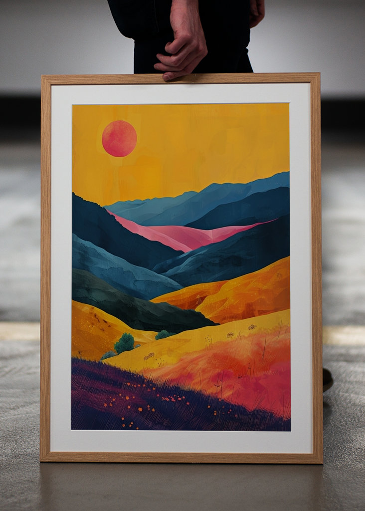 Měsíc, Krajina, Příroda, Hory 1