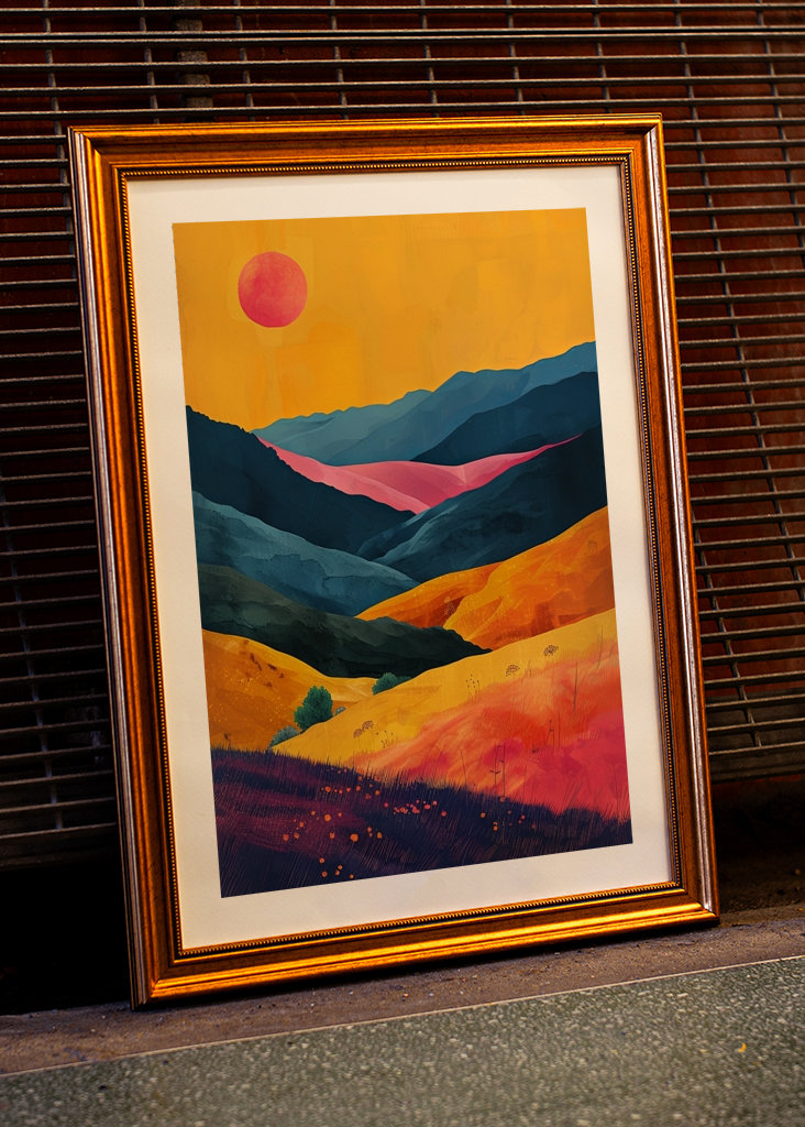 Měsíc, Krajina, Příroda, Hory 1