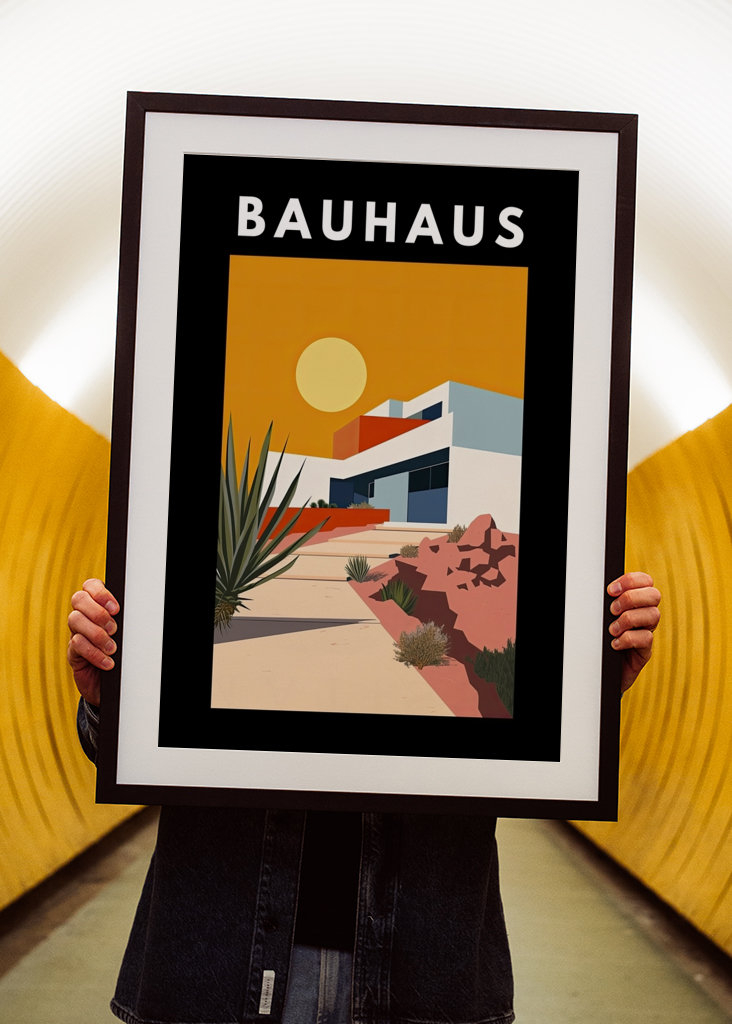 Bauhaus Affisch Plakat