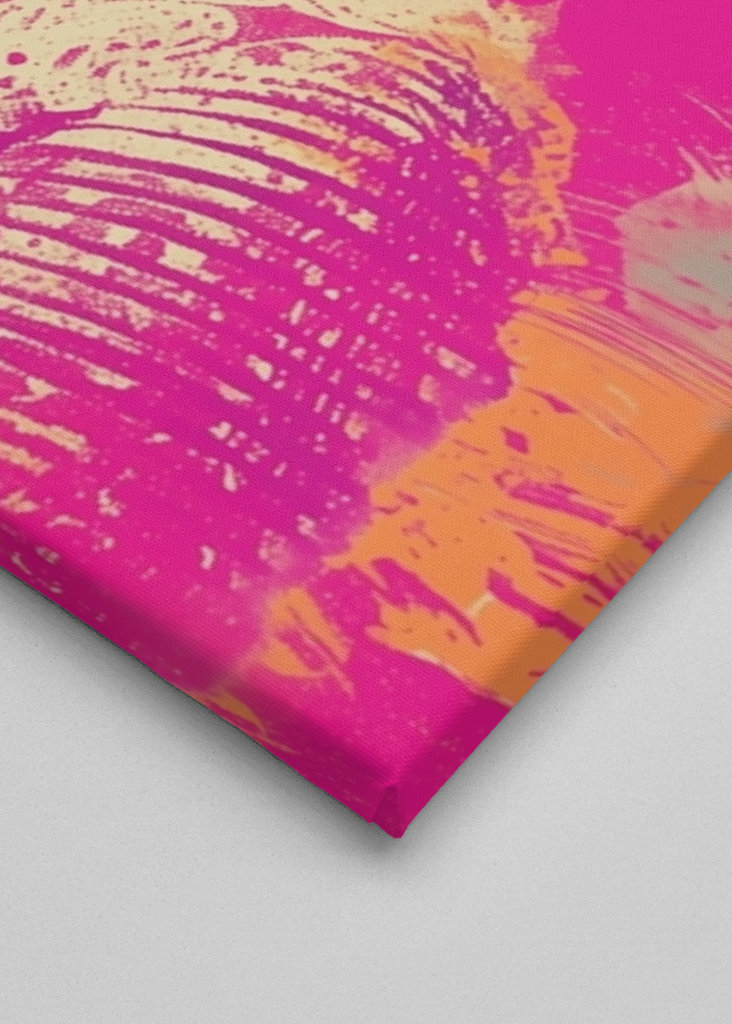 Rokoko Pop Art Frauen-portræt