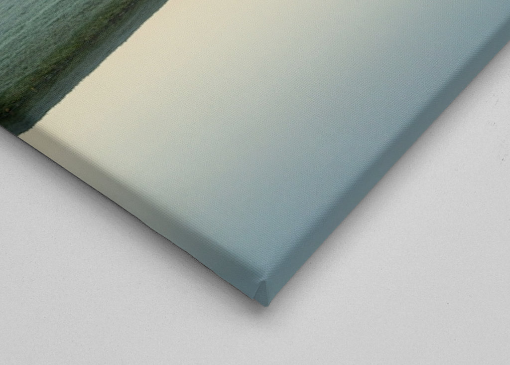 Ranní mlha v Almhöjdenu