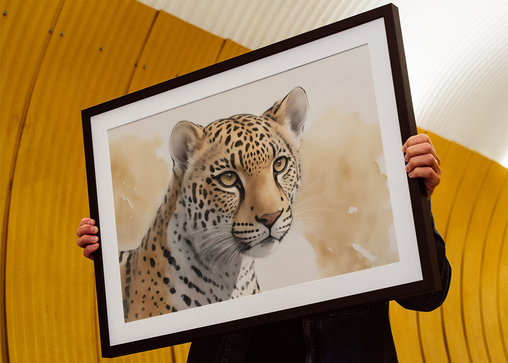 Portrait of a cheetah