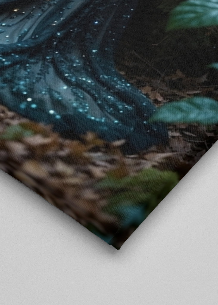 Mroczna Wróżka w lesie