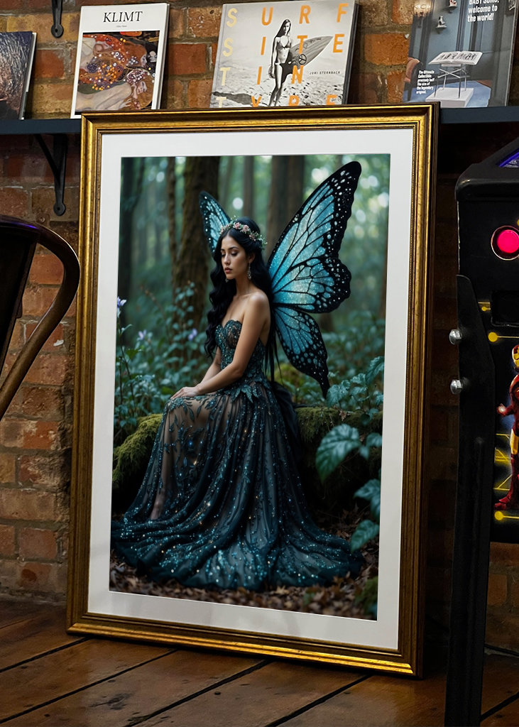 Mroczna Wróżka w lesie