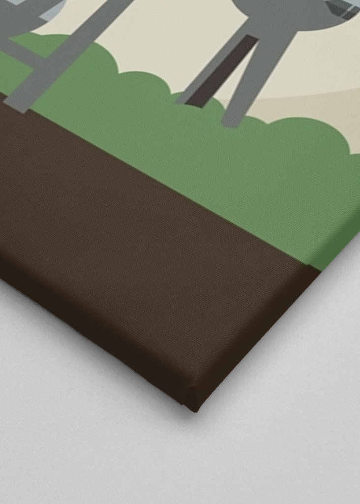 Brüsszel Cityposter Atomium 