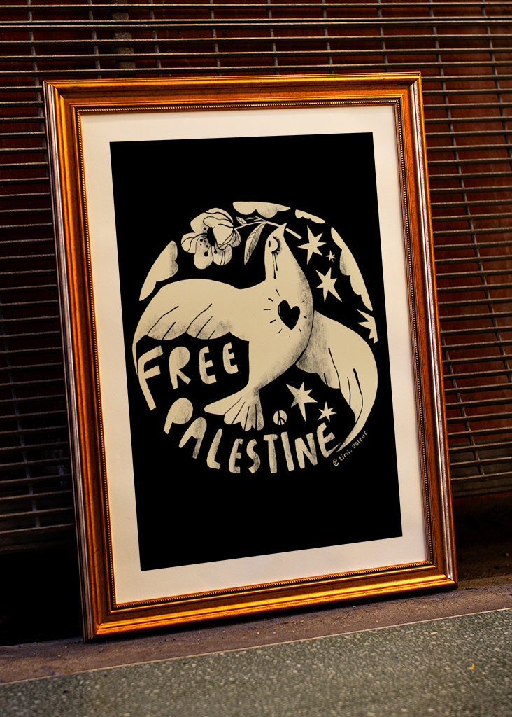 Free Palestine (black)