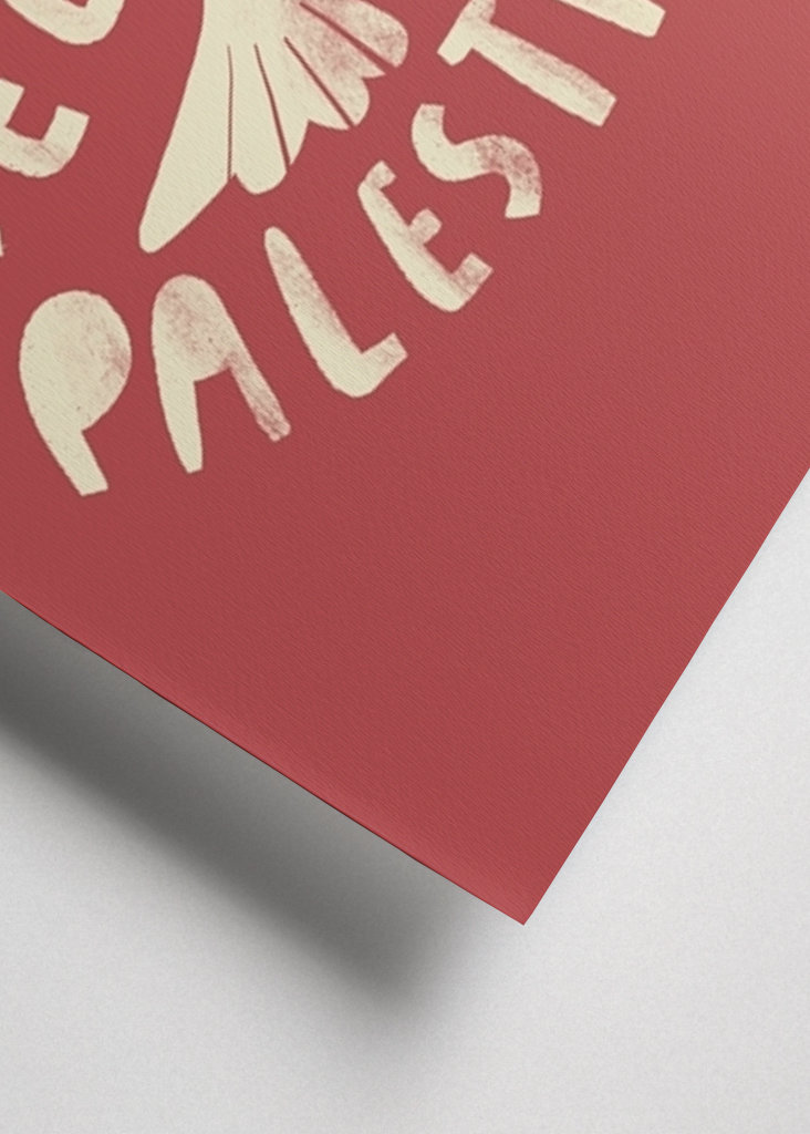 Palestina libre (rojo)