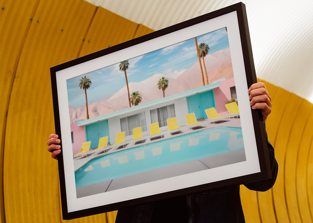 Palm Springs Zwembad Dag