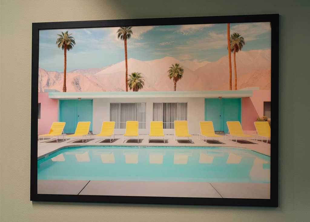 Palm Springs Zwembad Dag