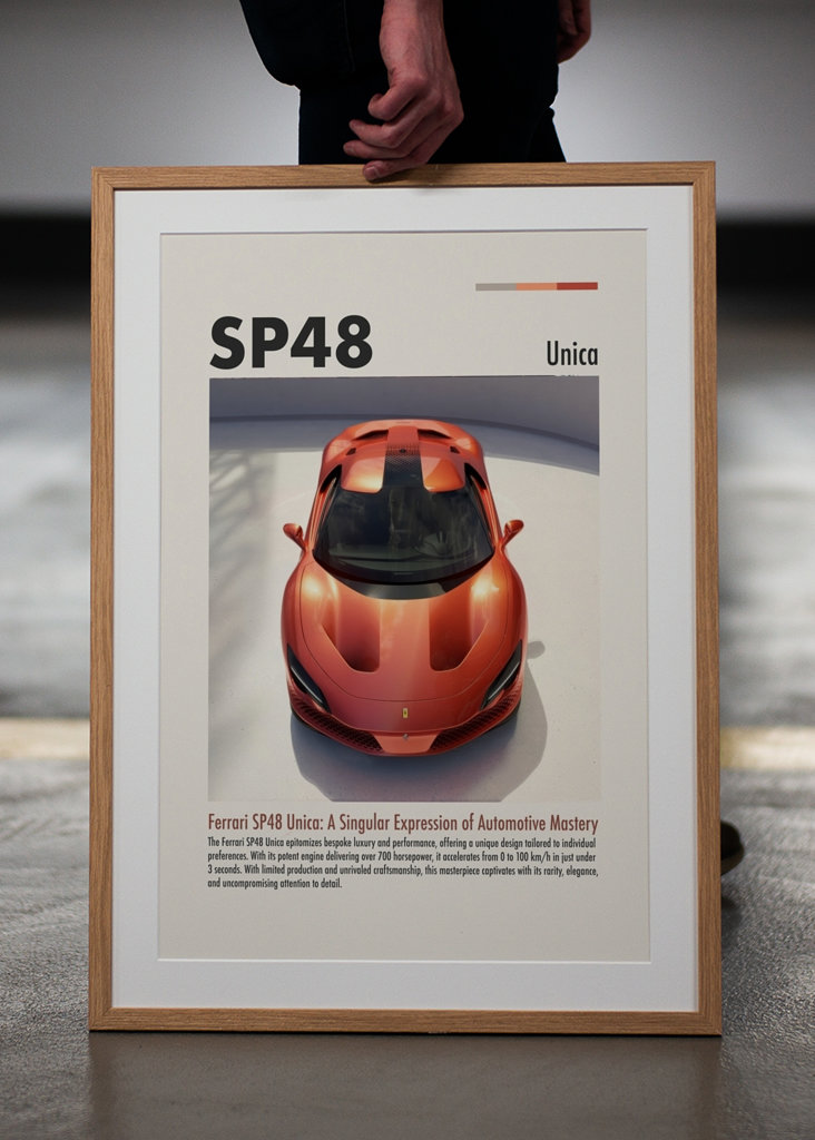 El Ferrari SP48 Unica