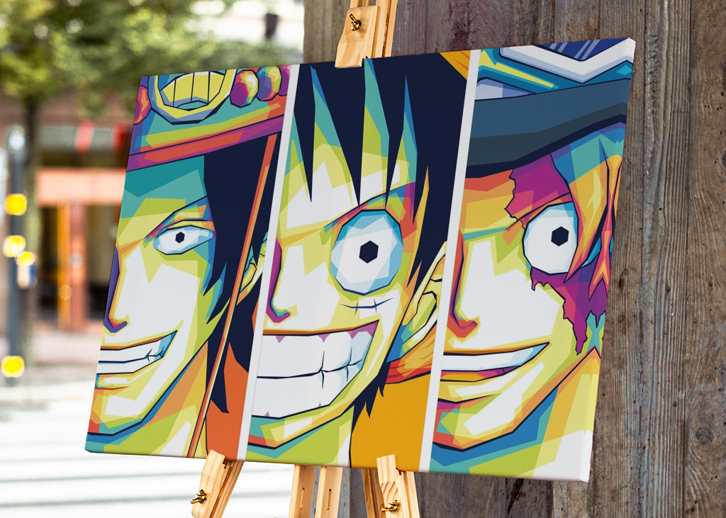 Luffy, Ace, Sabo in One Piece