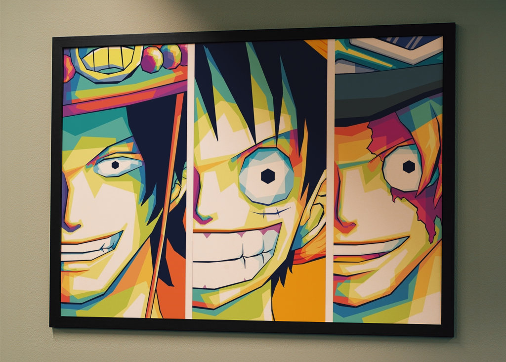 Luffy, Ace, Sabo in One Piece