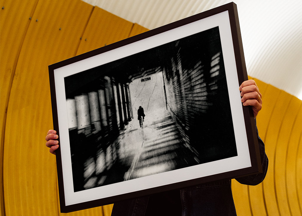 Radfahrer Gleimtunnel Berlin