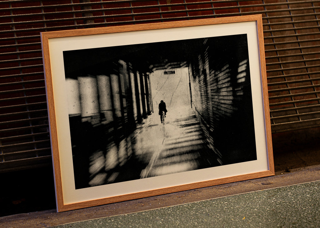 Radfahrer Gleimtunnel Berlin