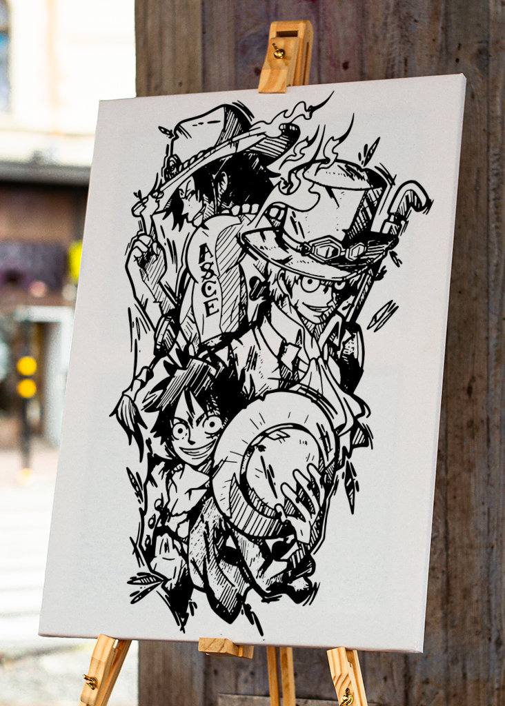 Sabo Luffy Y Ace - One Piece