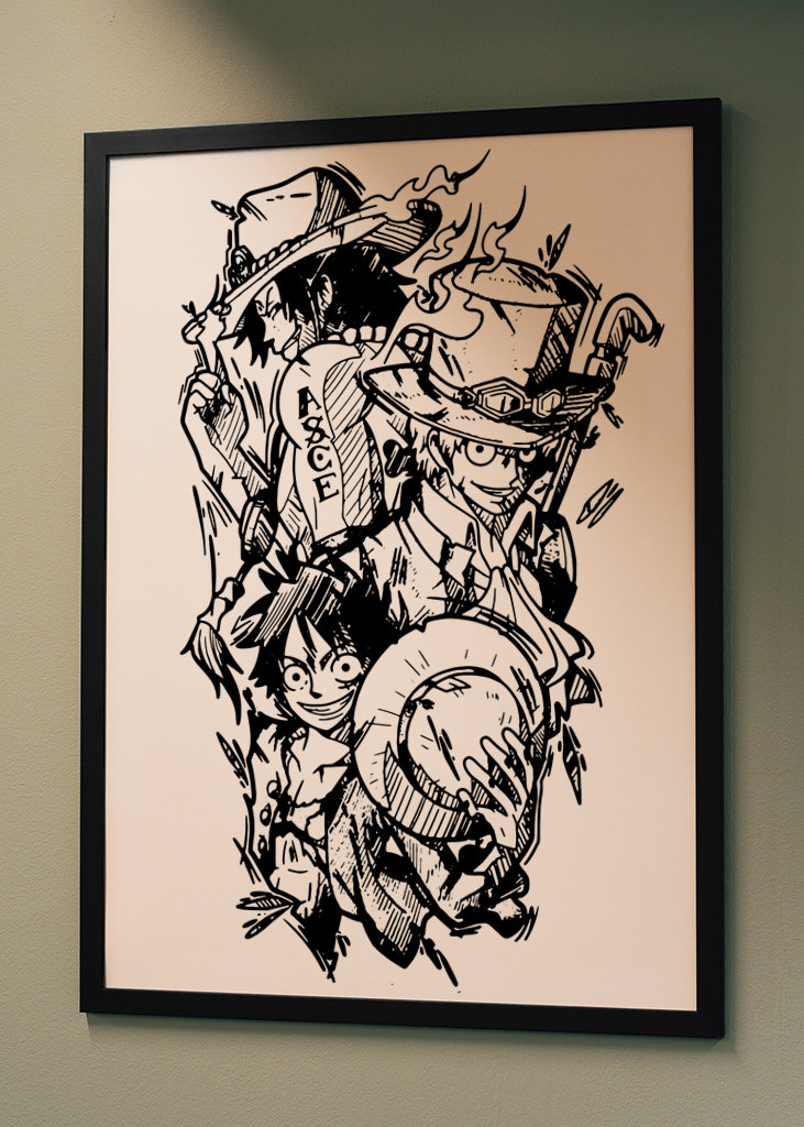 Sabo Luffy Y Ace - One Piece