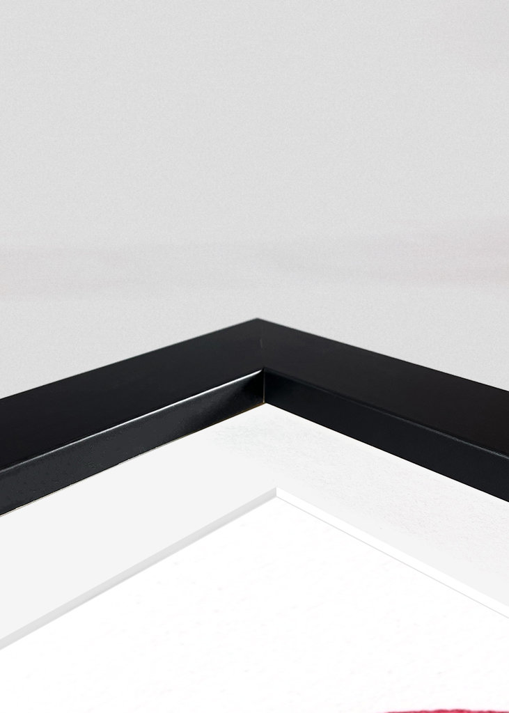 Rotes Herz mit Blättern