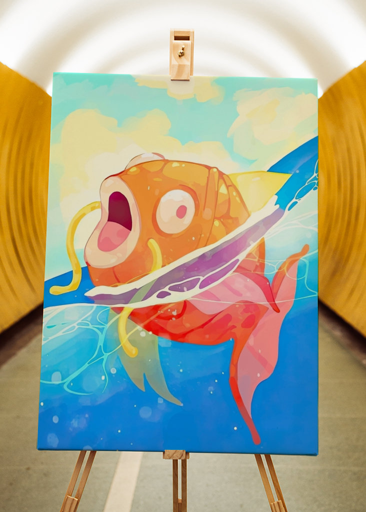 Magicarp vodní pokémon