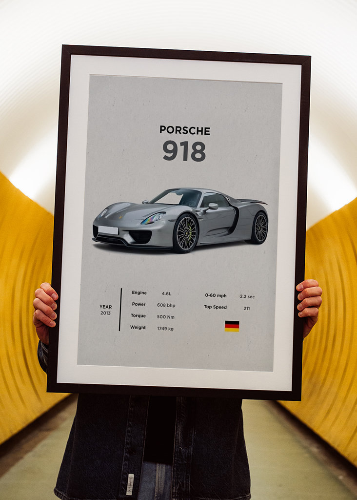 Porsche 918 edderkop