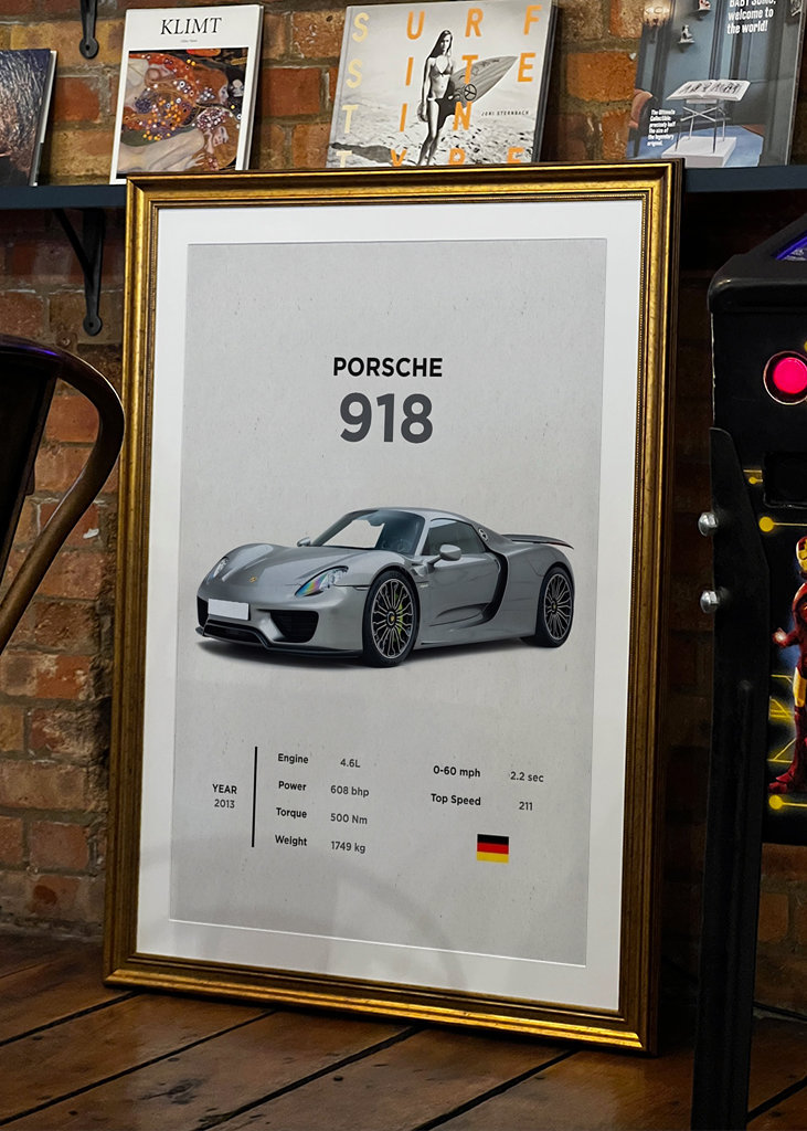 Porsche 918 edderkop