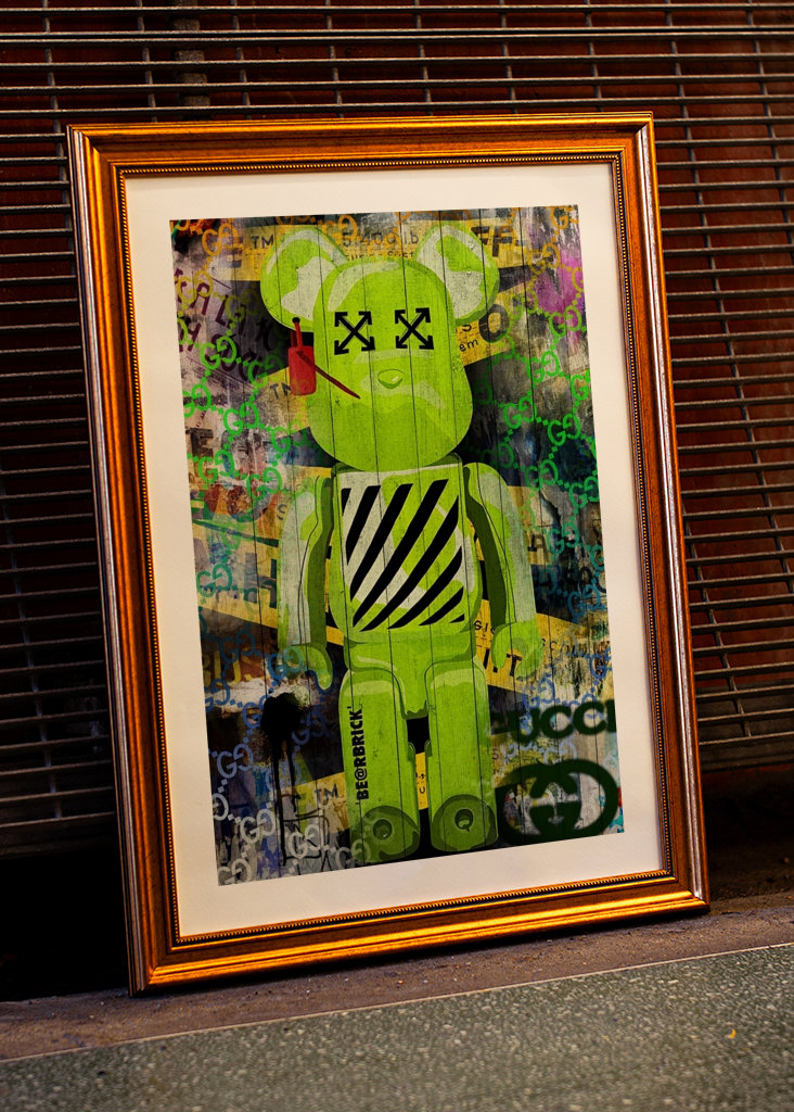 Pop Art Kaws OW Canvas