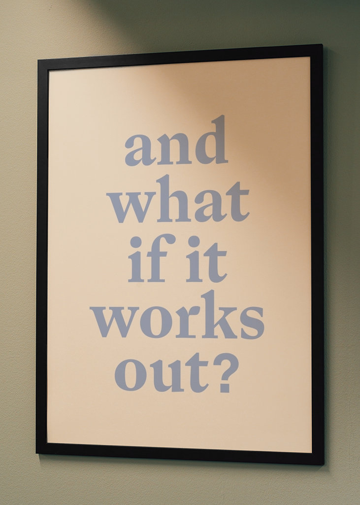 motivational poster that I cre