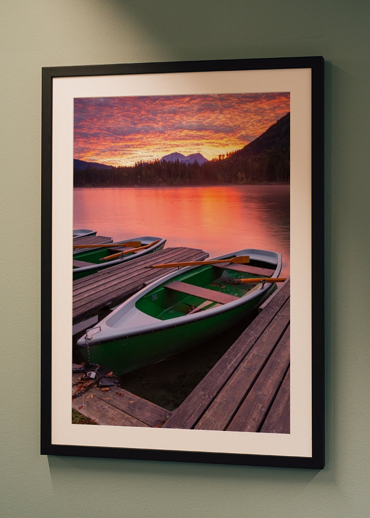 Lake Hintersee at Sunrise