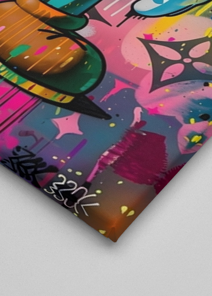 Pop Art Kaws x LV Graffiti