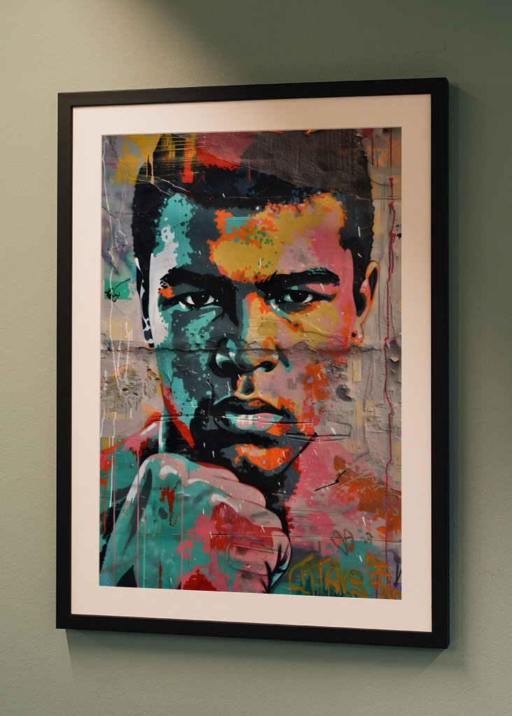 Pop Art muhammad ali art