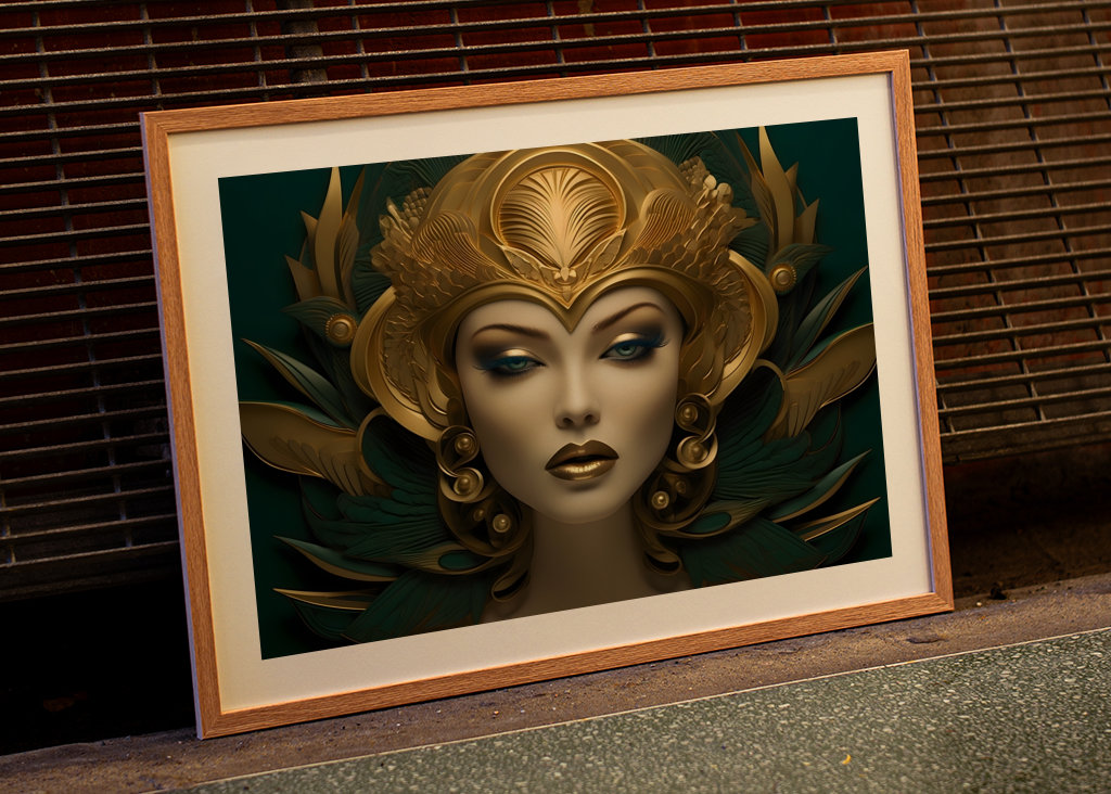 Art Deco - Goddess of gold