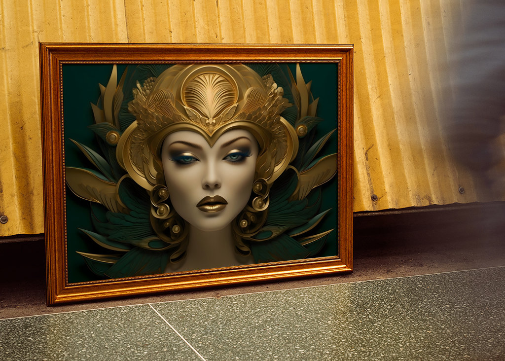 Art Deco - Goddess of gold