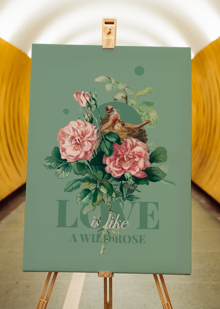 Love is like a wild rose