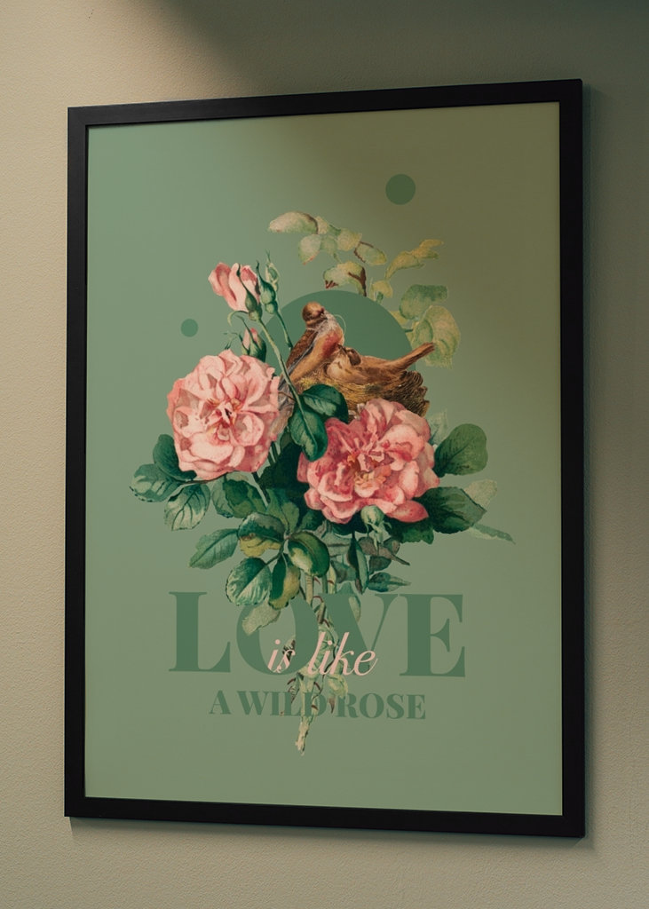 Love is like a wild rose