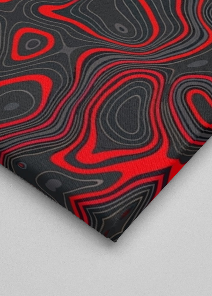 Abstraktes Bild von Lava und Soi