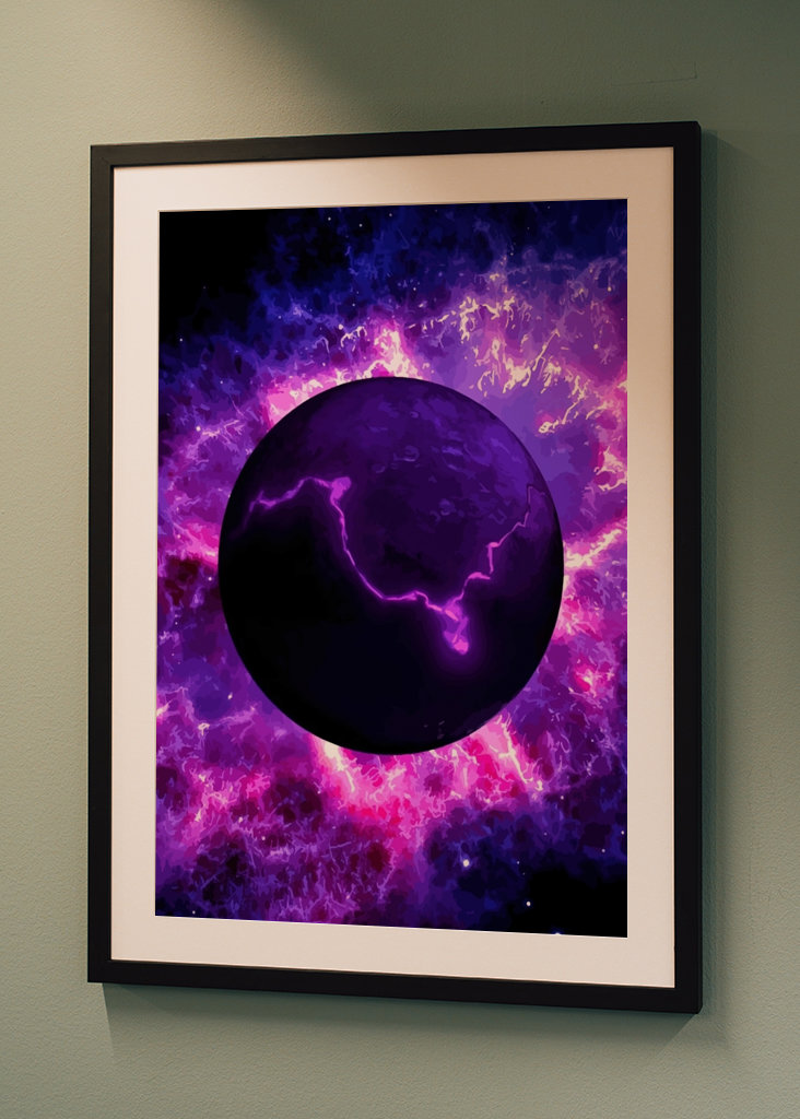 Space Purple Art