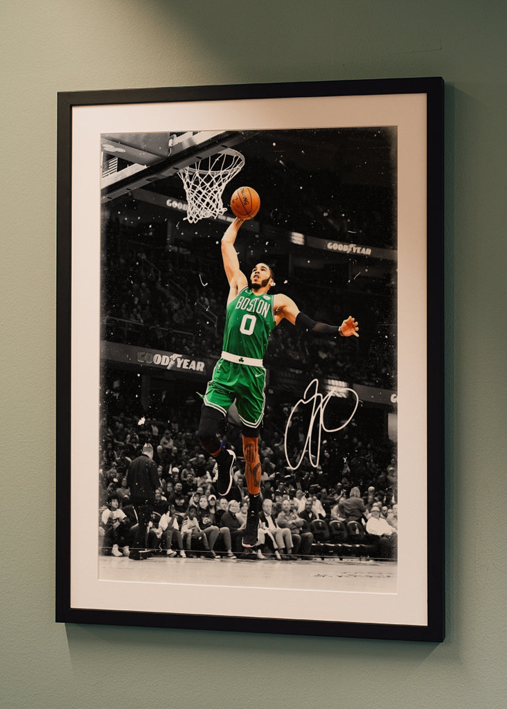 Firma de Jayson Tatum