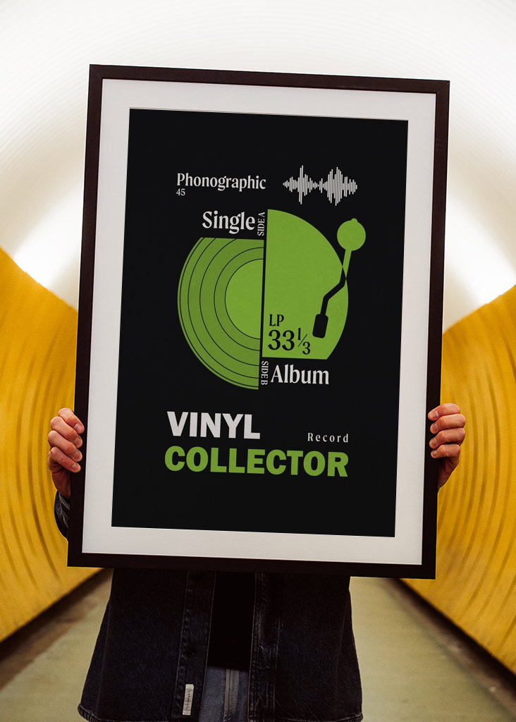 Vinyl Sammler - Grön