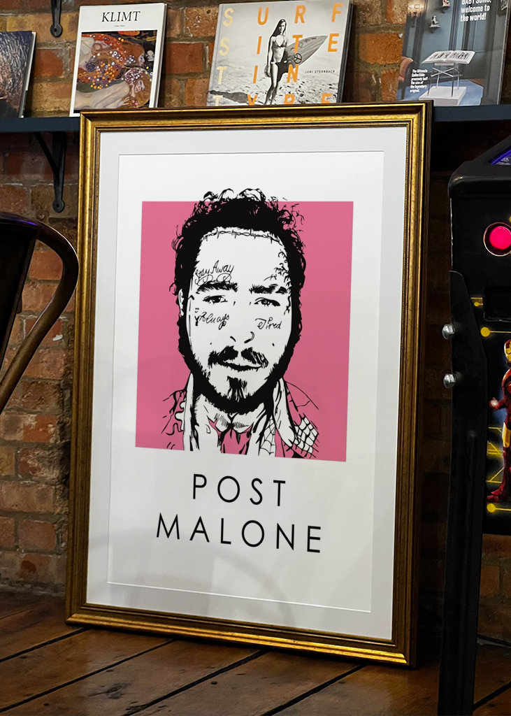 Post Malone Fan poster